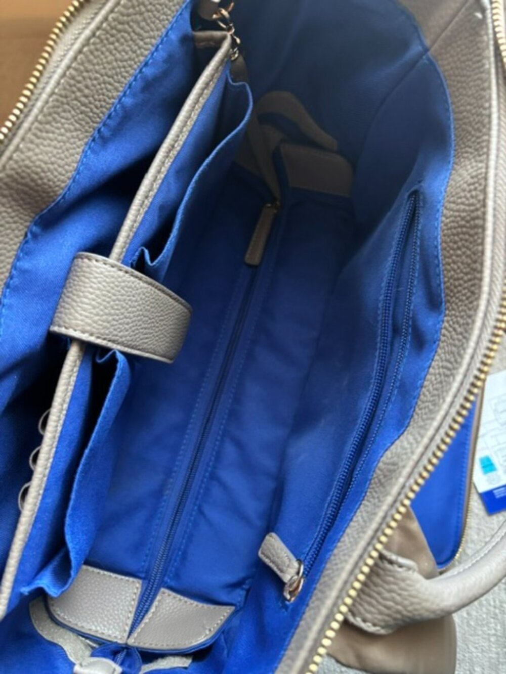 Tan Convertible Functional Backpack - Picture 9 of 9
